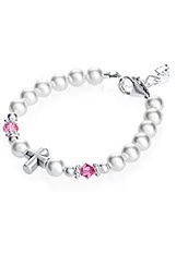 beautiful teensy-weensy swarovski baby christening bracelet